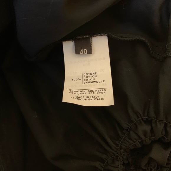 Walter Voulaz Sleeveless Tank Top in Black Size 40 - Picture 6 of 8